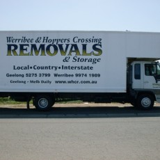 Werribee movers truck